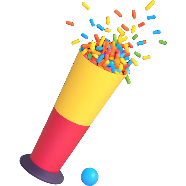 a party popper emoji