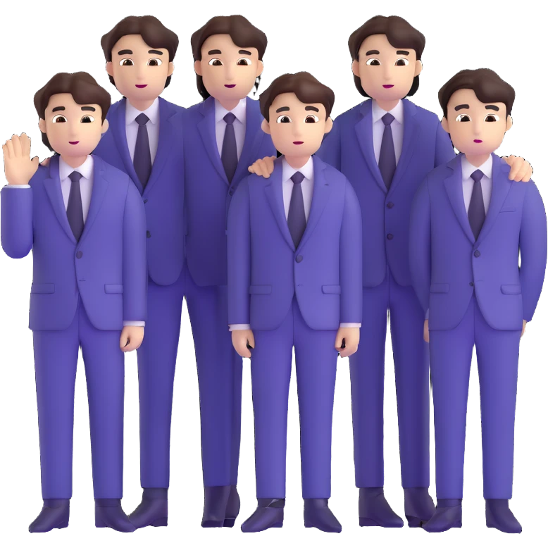 SS501 group portrait emoji