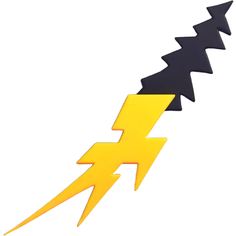 lightning bolt emoji