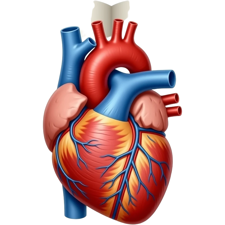 book with anatomic heart emoji