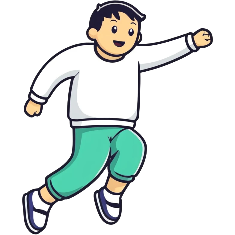 Jump emoji
