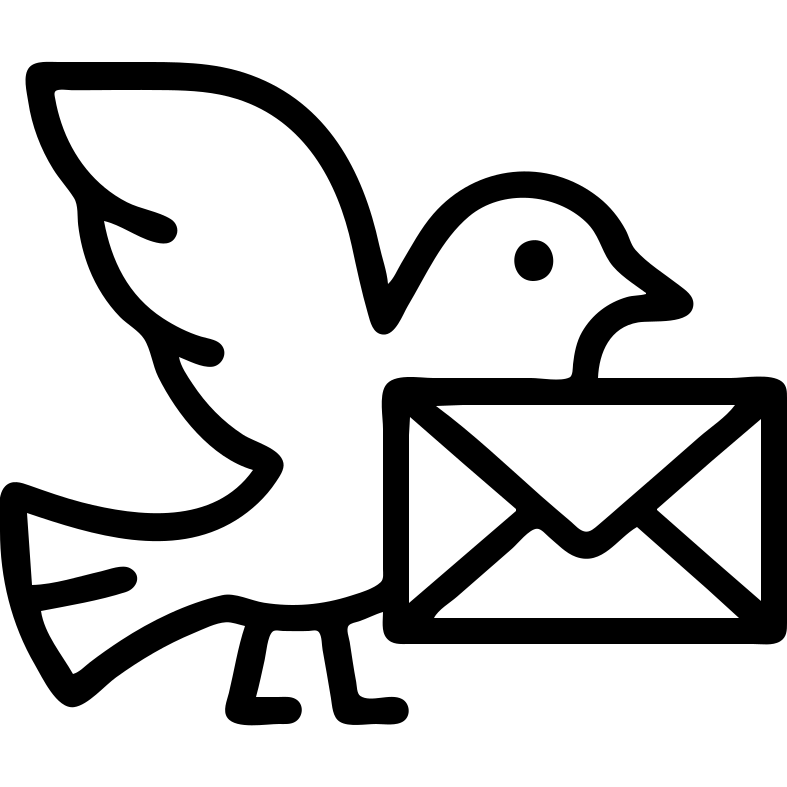 почтовая птица emoji