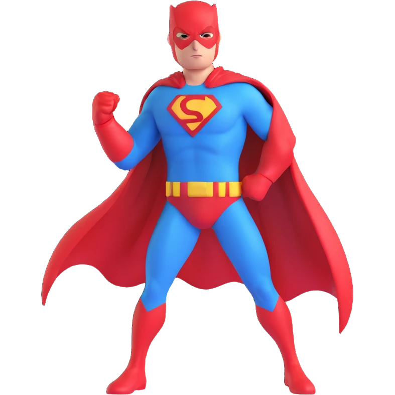 superhero rescue emoji