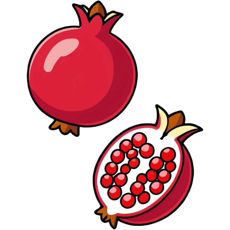 Pomegranate emoji