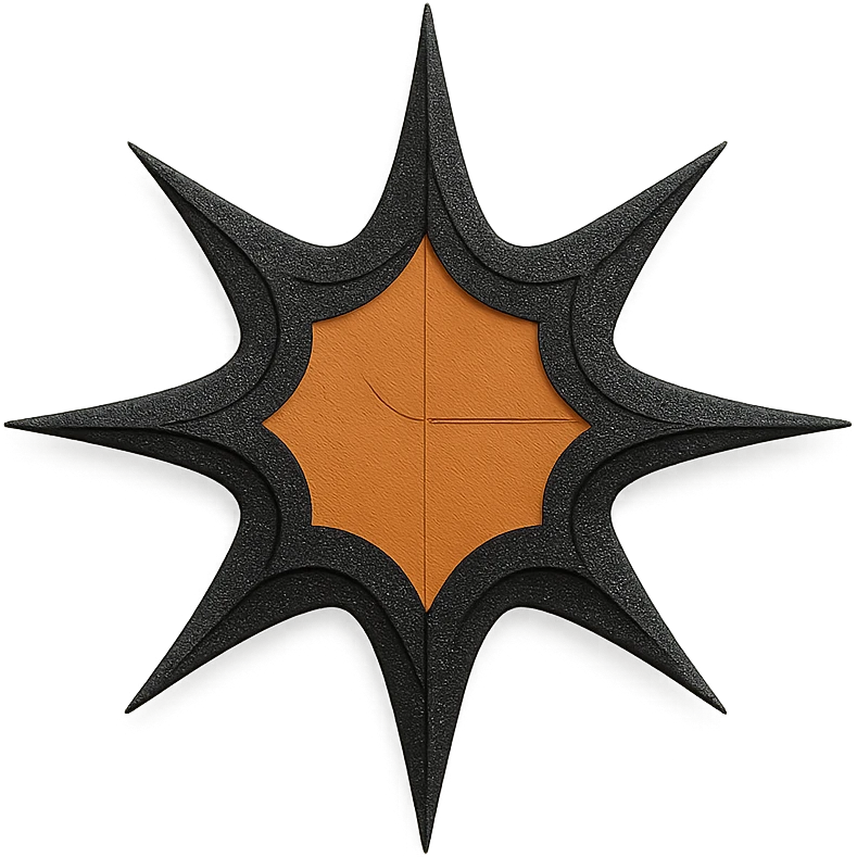 gothic star emoji