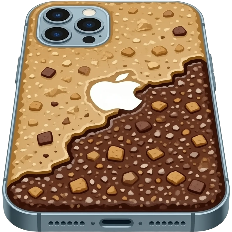 iphone 17 pro made out of shit emoji