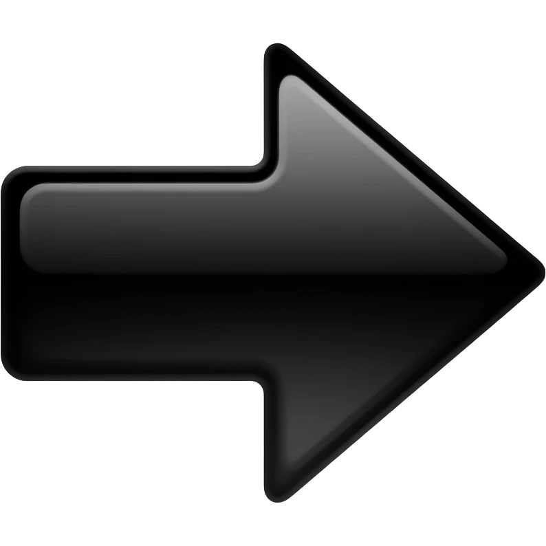 arrow black emoji
