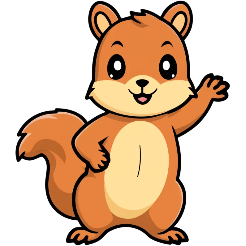Squirrel emoji
