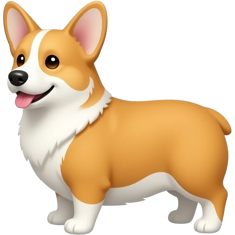 Corgi on google play store emoji