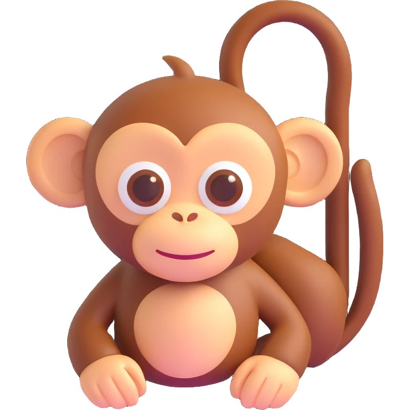 Monkey emoji