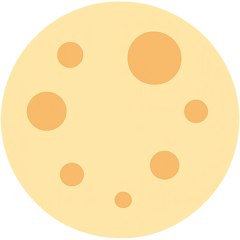 The moon emoji
