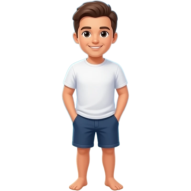 Mach das neu mit Strand als Hintergrund emoji
