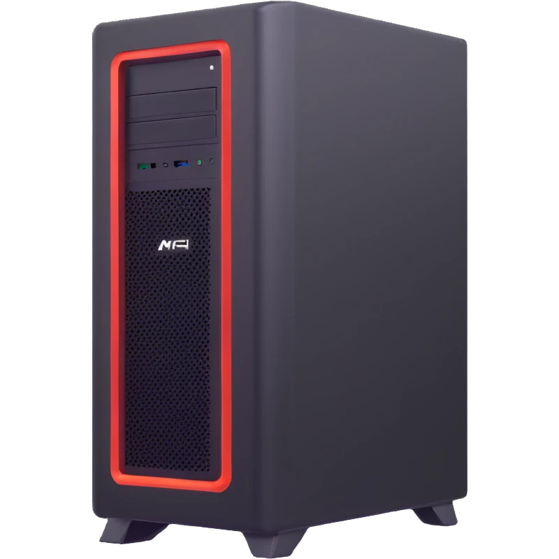 PC desktop computer server tower logo emoji