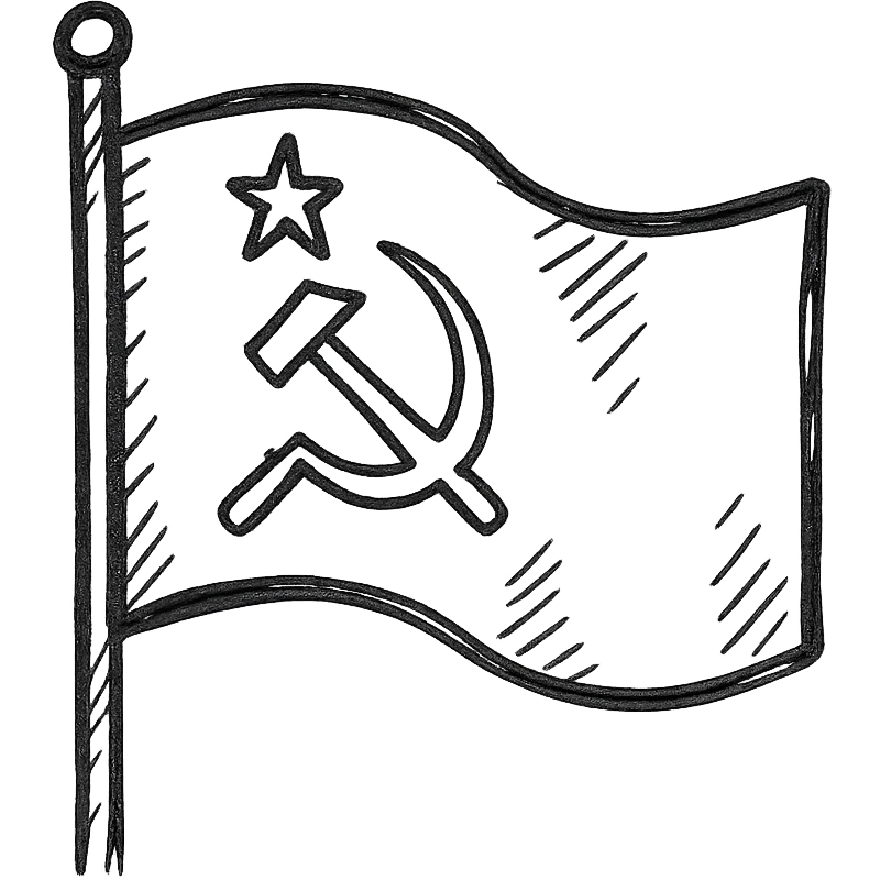 Soviet Union flag emoji