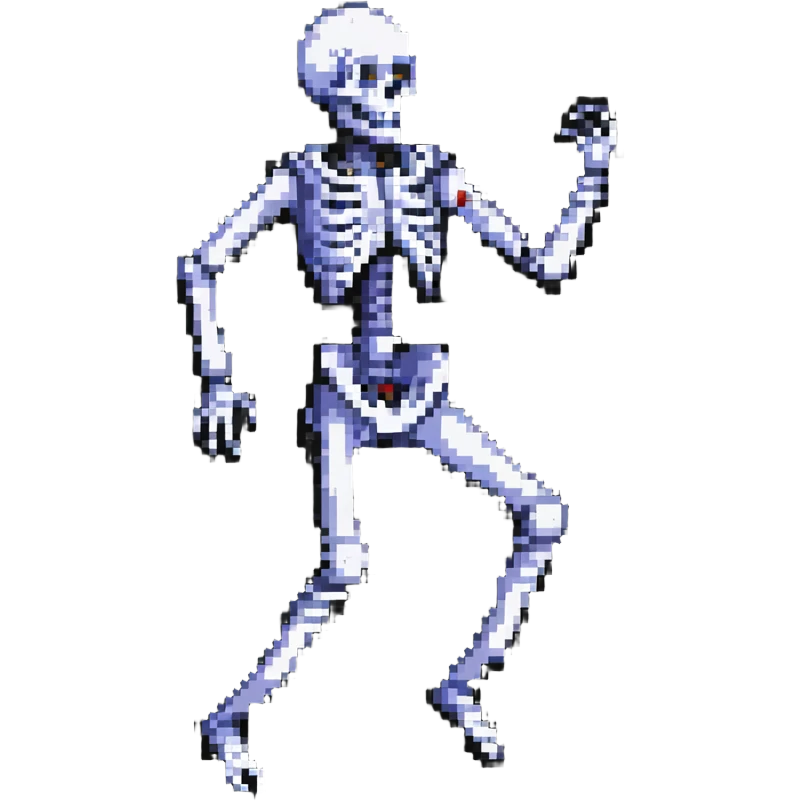 dancing skeleton emoji