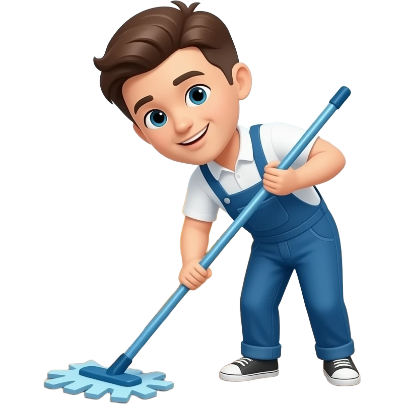 cleaning room emoji
