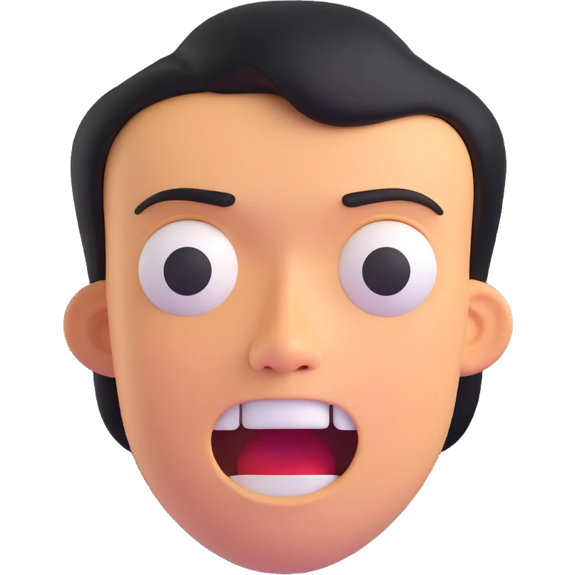 face expressing mocking emotion emoji