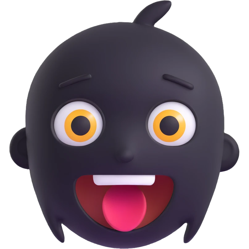 surprised face emoji