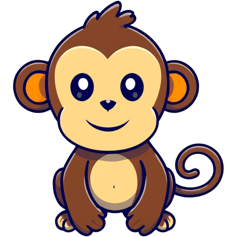 playful monkey emoji