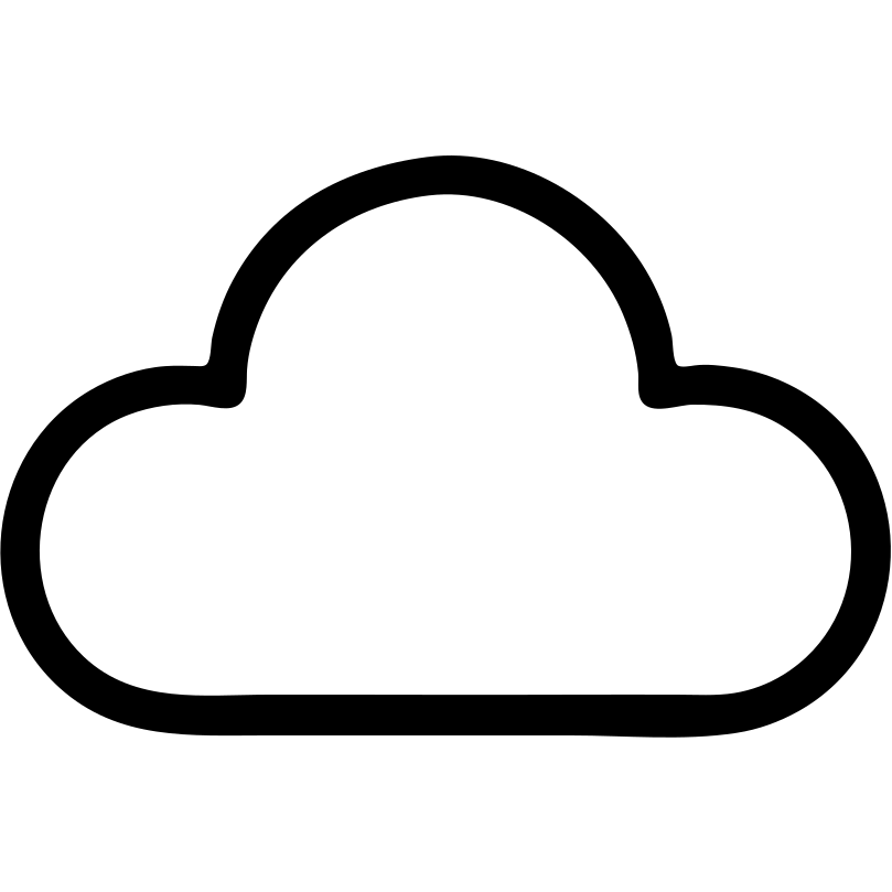 облако с 4 выступами emoji
