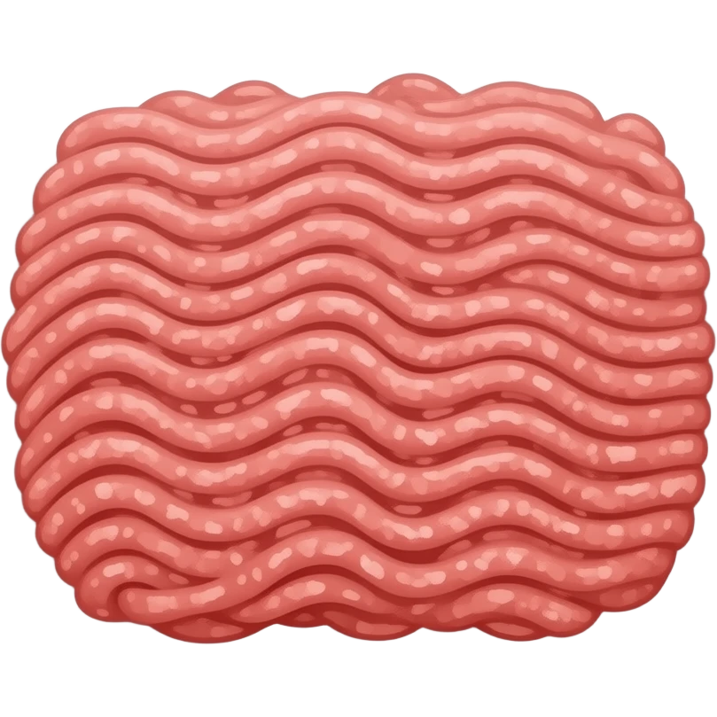 ground beef on a tray emoji