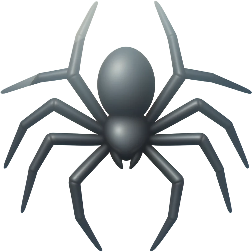 bubble with spider legs emoji