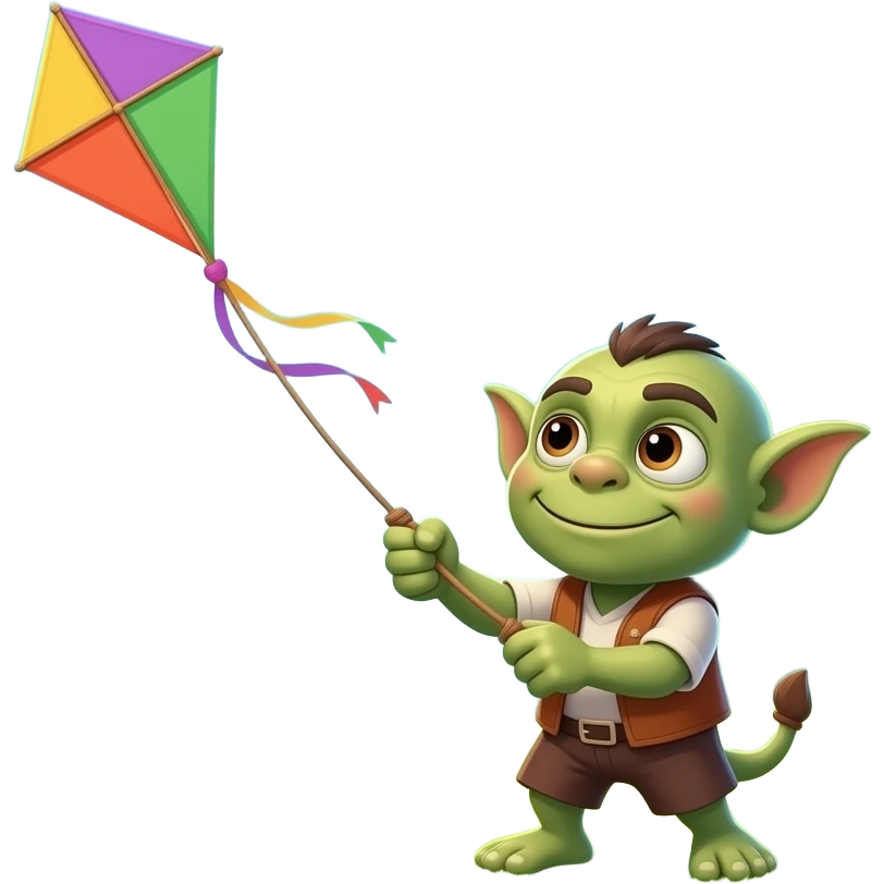 gremlin causing mischief emoji