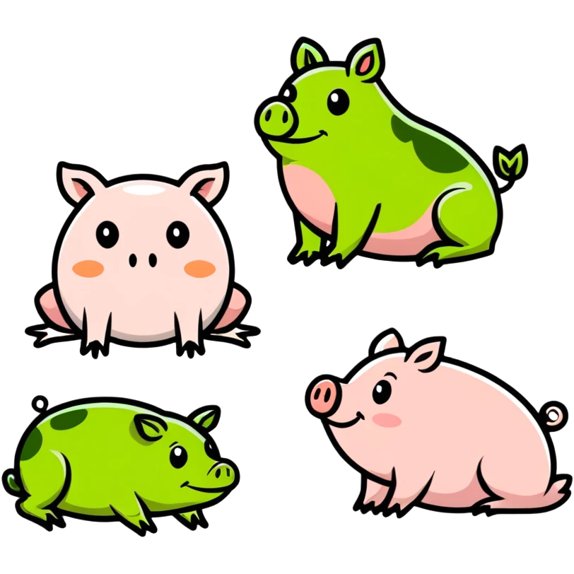 🐸🐽 emoji