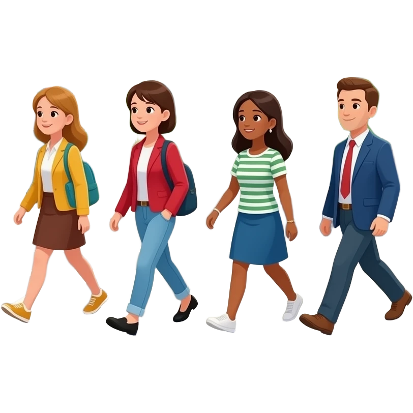 Peatones emoji