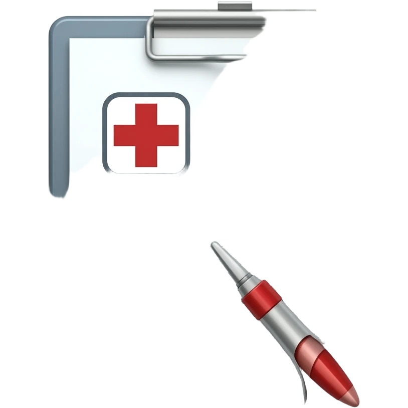 Medical report emoji