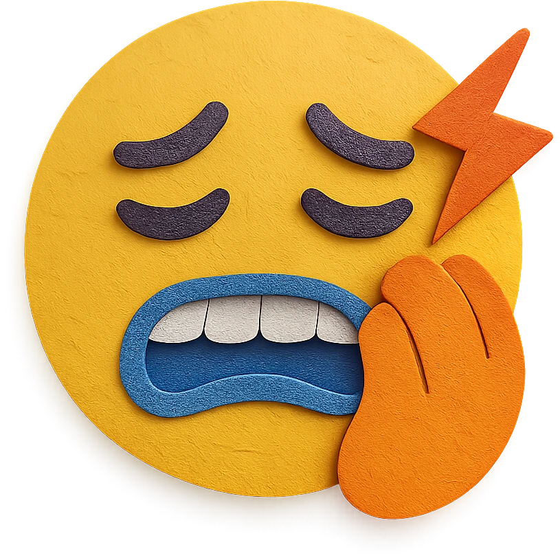toothache emoji