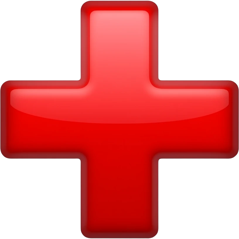 red cross emoji
