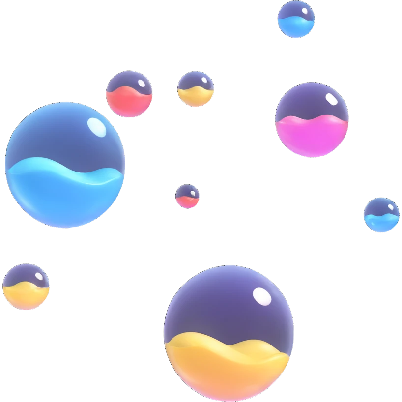 soap bubbles floating emoji