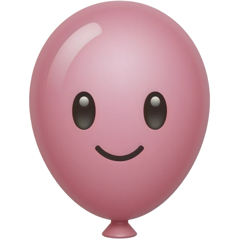 Cute pink emoji