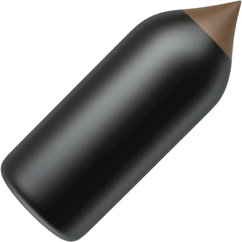 Pene negro emoji