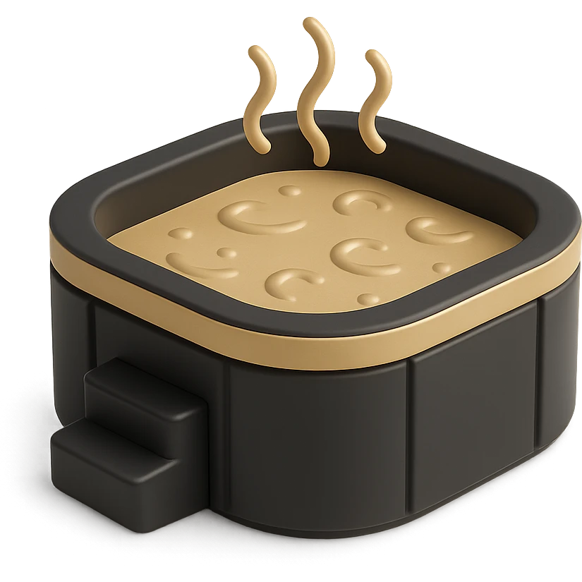 jacuzzi or hot tub icon emoji