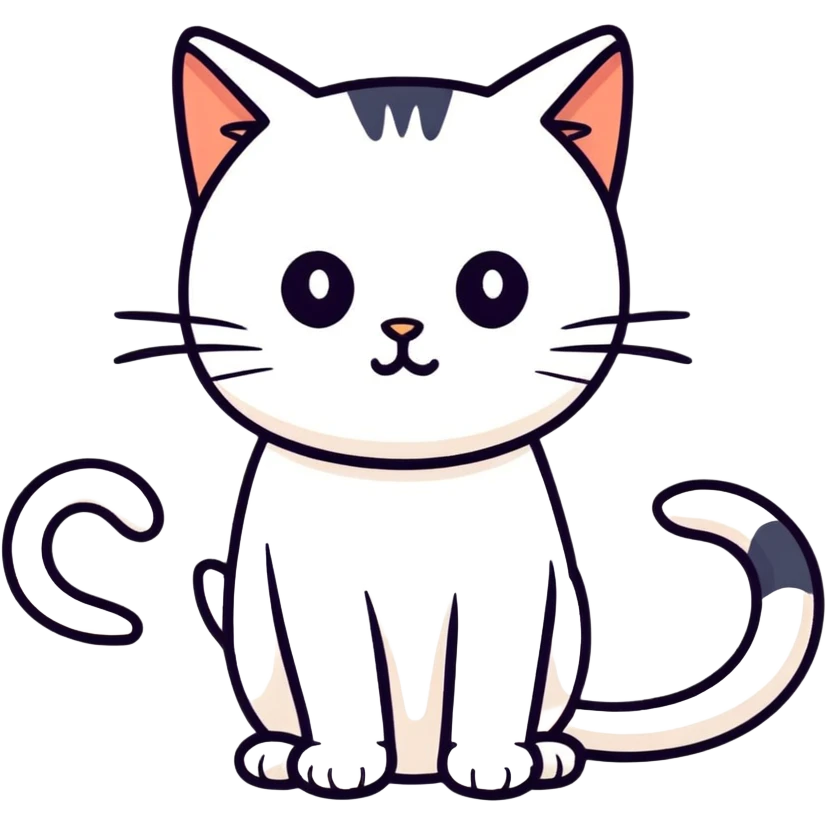 Afraid cat emoji