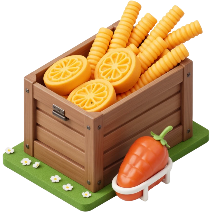 Пустая продуктовая корзина emoji