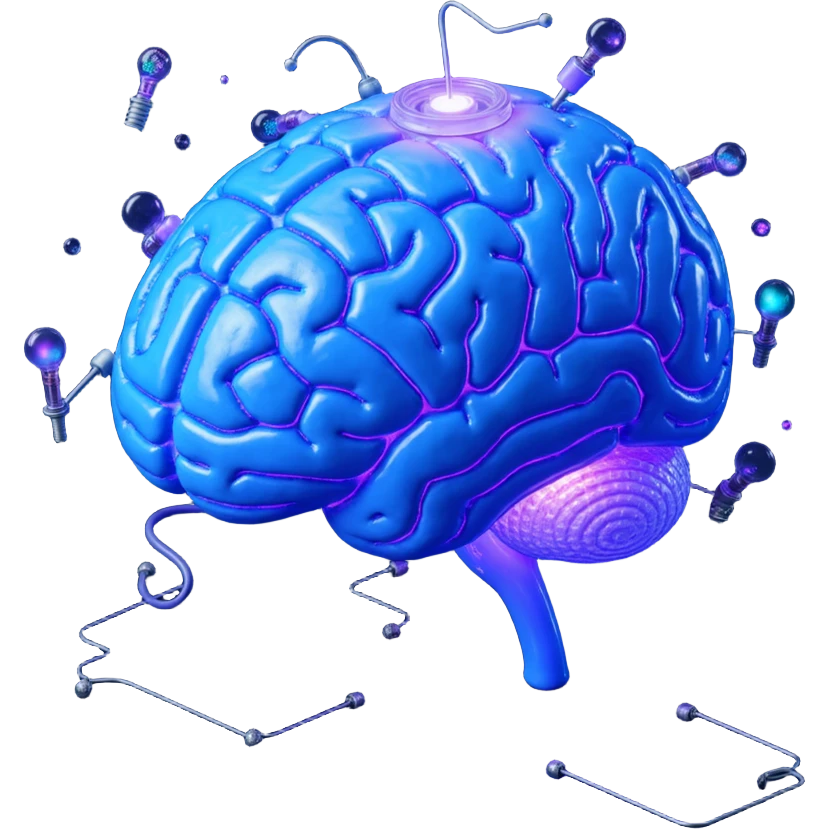 brain with wires emoji