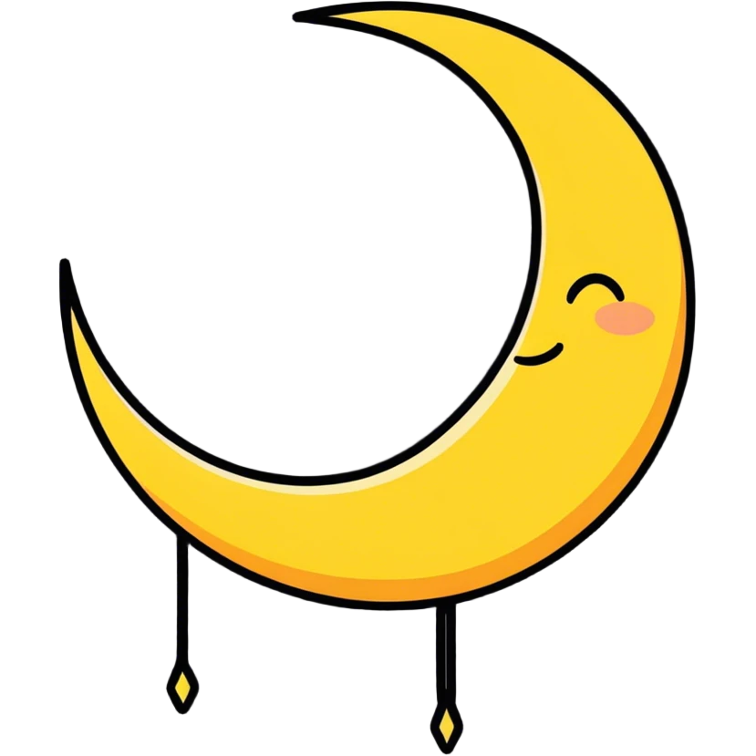 Moon emoji