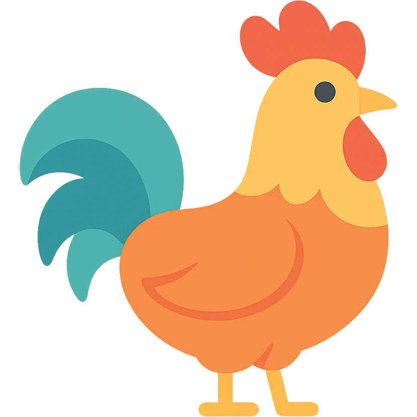 Rooster emoji