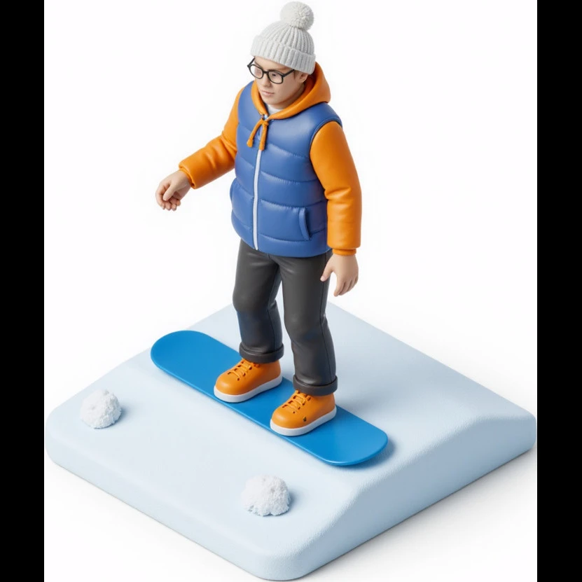 snowboarder  emoji
