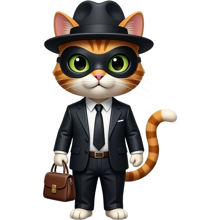 Cat robber emoji