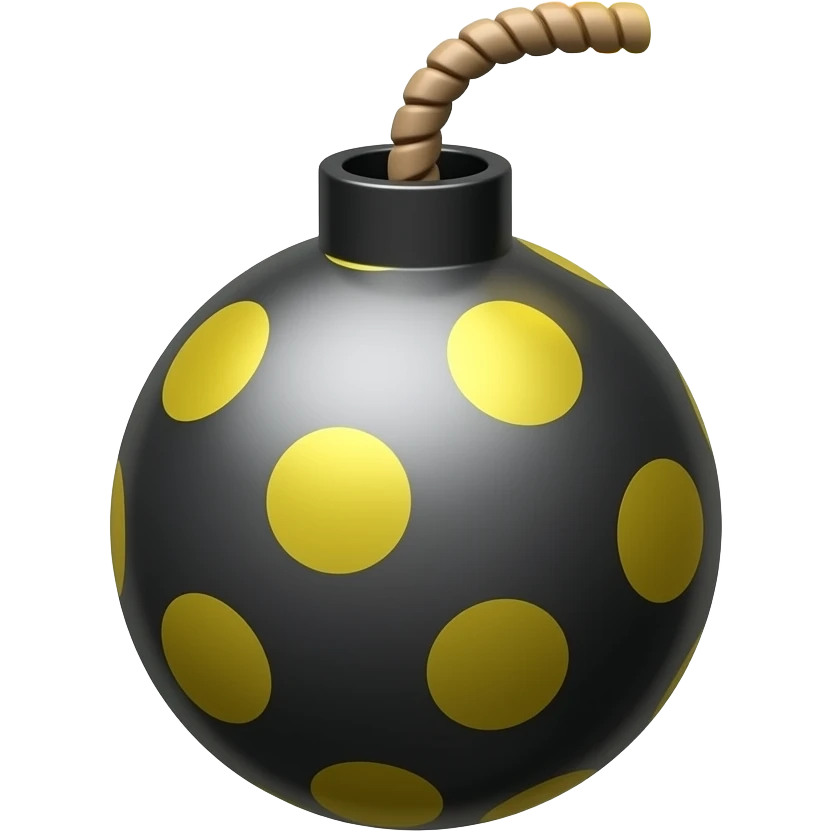 How to create a bomb emoji