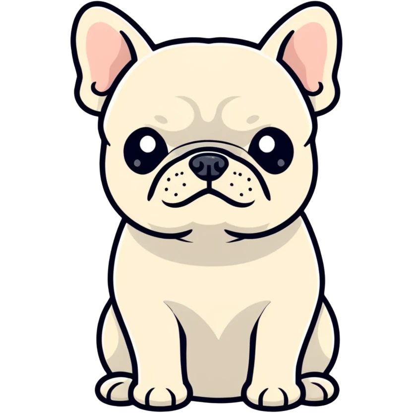 Bouledogue  emoji