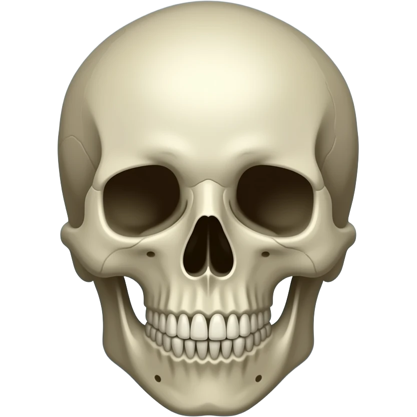 skull face with aura emoji