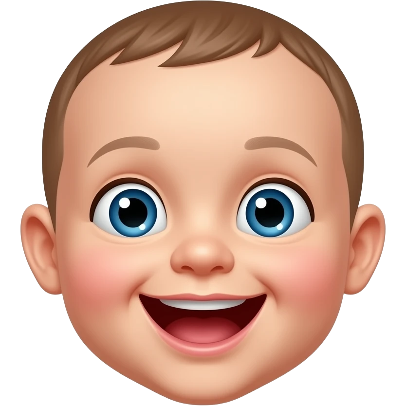 Baby laughing meme emoji
