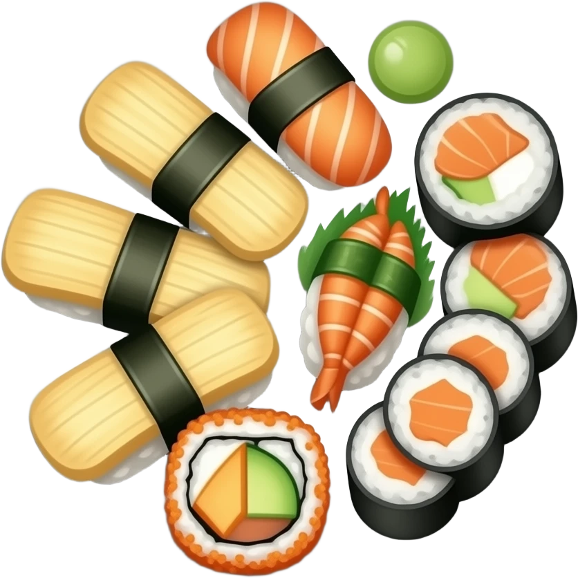 Sushi platter emoji