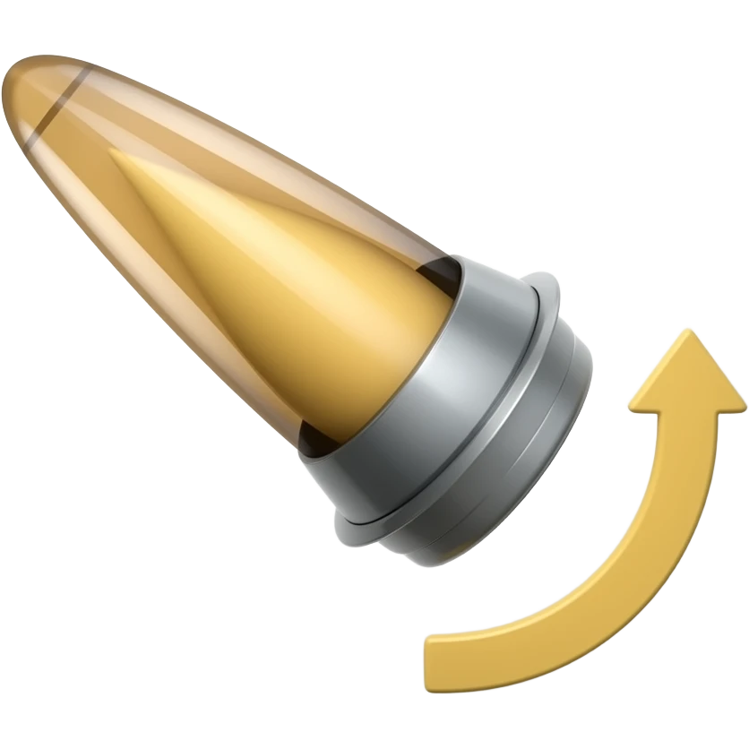 Tilted at 70° emoji
