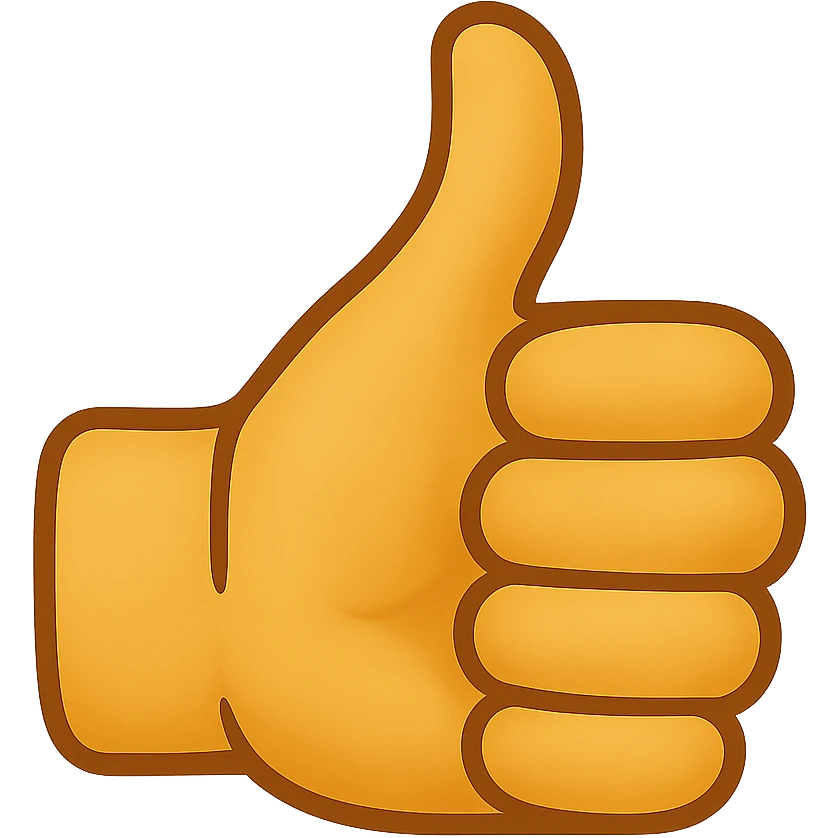 thumbs up emoji emoji
